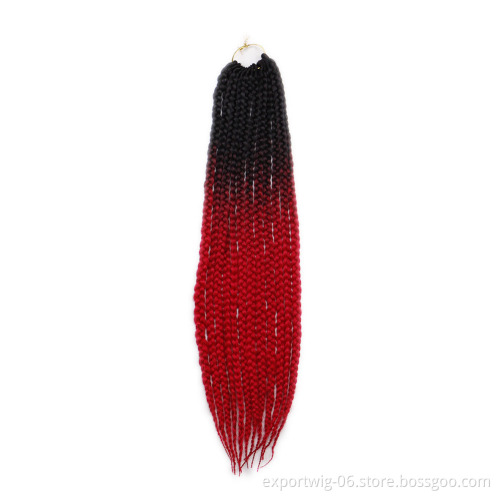 Curly Crochet Braid Synthetic Braiding Hair Extensions  22inches Wavy Crochet Hair for woman Box Braids hair